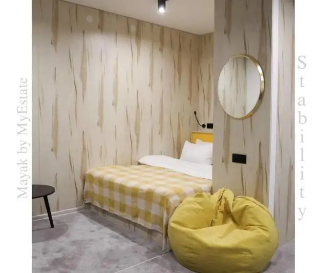 バルコニー付き１ベッドルームアパートメント, Aparthotel Mayak Yablunytsia