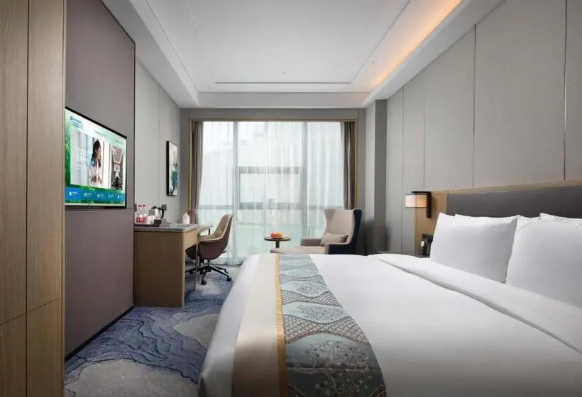 キングサイズベッドのスタンダードルーム, Wyndham Changzhou Liyang
