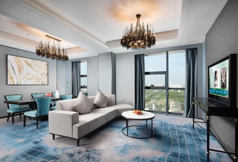 キングサイズベッドのエクゼクティブ, Wyndham Changzhou Liyang