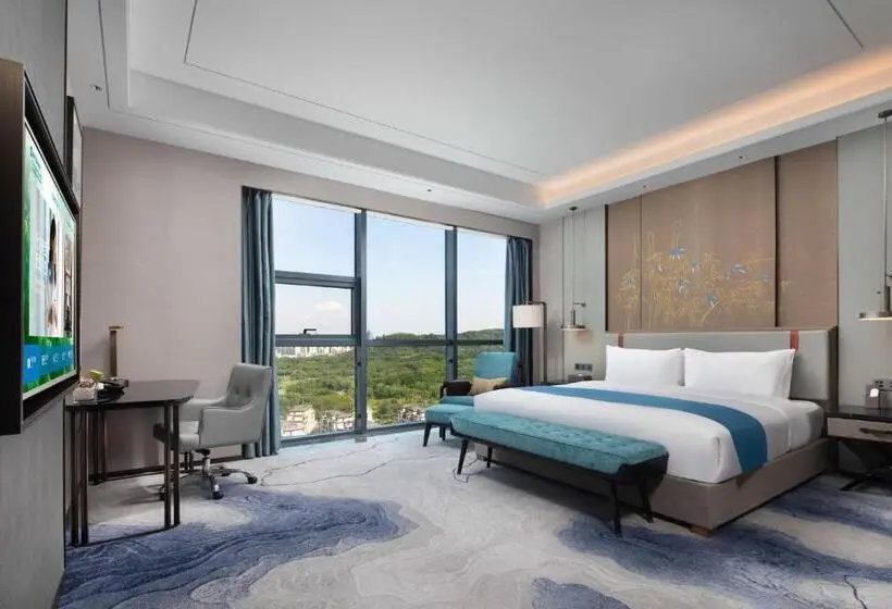 キングサイズベッドのエクゼクティブルーム, Wyndham Changzhou Liyang
