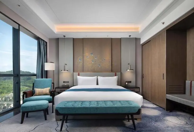 キングサイズベッドのエクゼクティブルーム, Wyndham Changzhou Liyang
