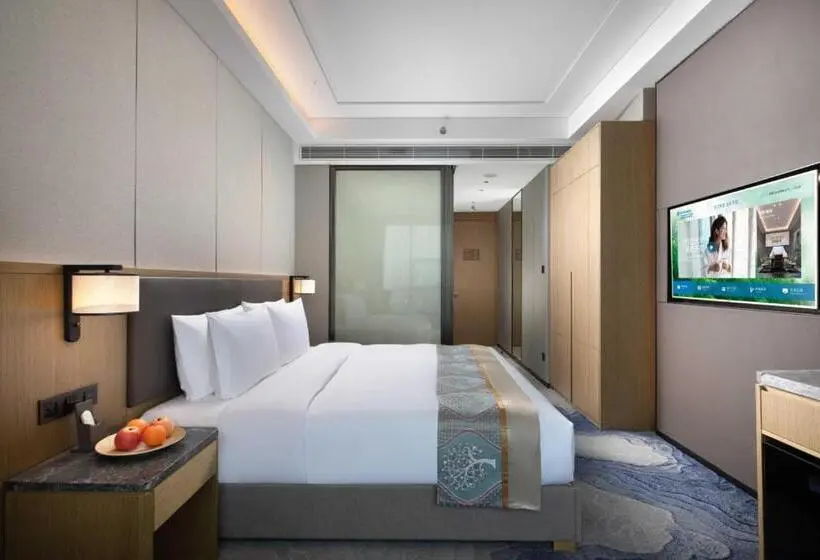 キングサイズベッドのスタンダードルーム, Wyndham Changzhou Liyang