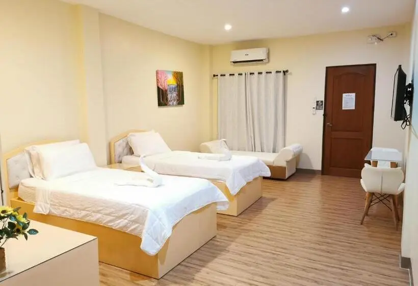１階の１ベッドルームアパートメント, Acrige Apartelle 2pax Twin @ Heart Of Bogo City