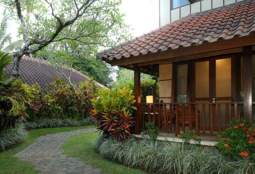 חדר סטנדרט עם מרפסת, Rumah Ganesha Ubud