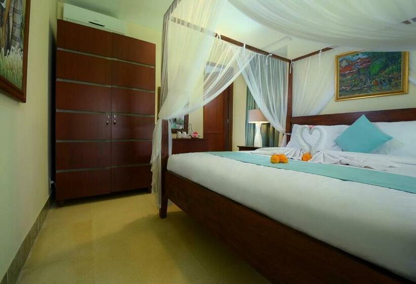 חדר סטנדרט עם מרפסת, Rumah Ganesha Ubud