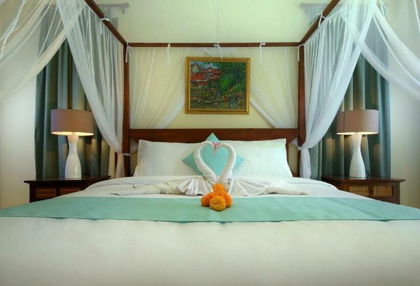 חדר סטנדרט עם מרפסת, Rumah Ganesha Ubud