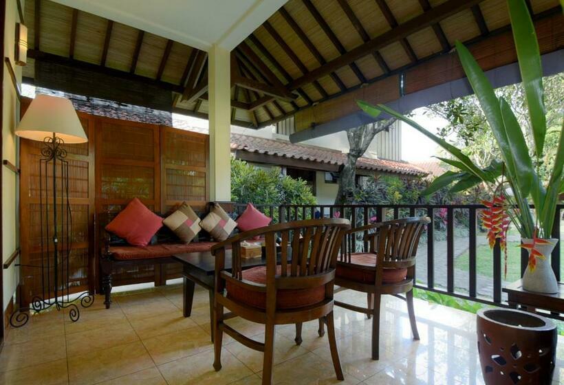 חדר סטנדרט עם מרפסת, Rumah Ganesha Ubud