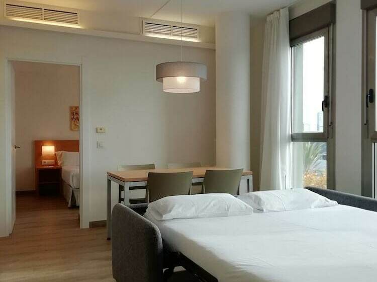 Апартаменты 1 Спальня, Aparthotel Aura Park Fira Barcelona