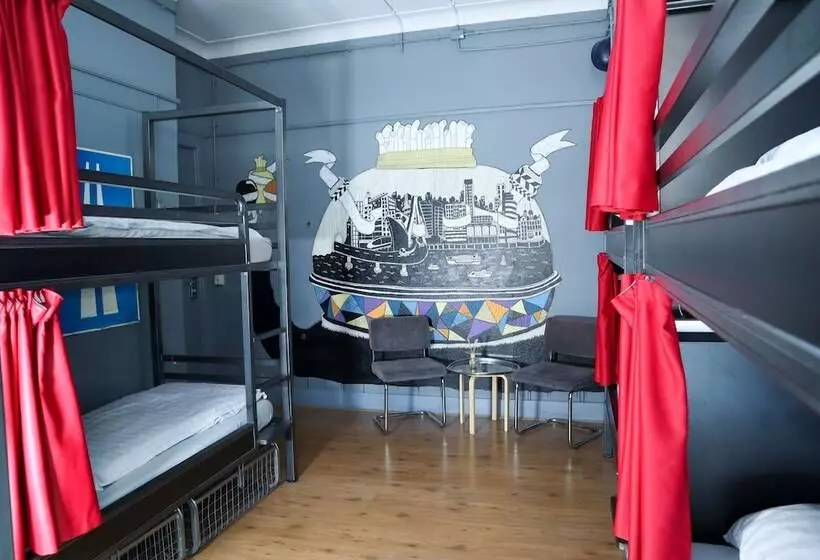 تختخواب در اتاق مشترک, Hostel Rotterdam
