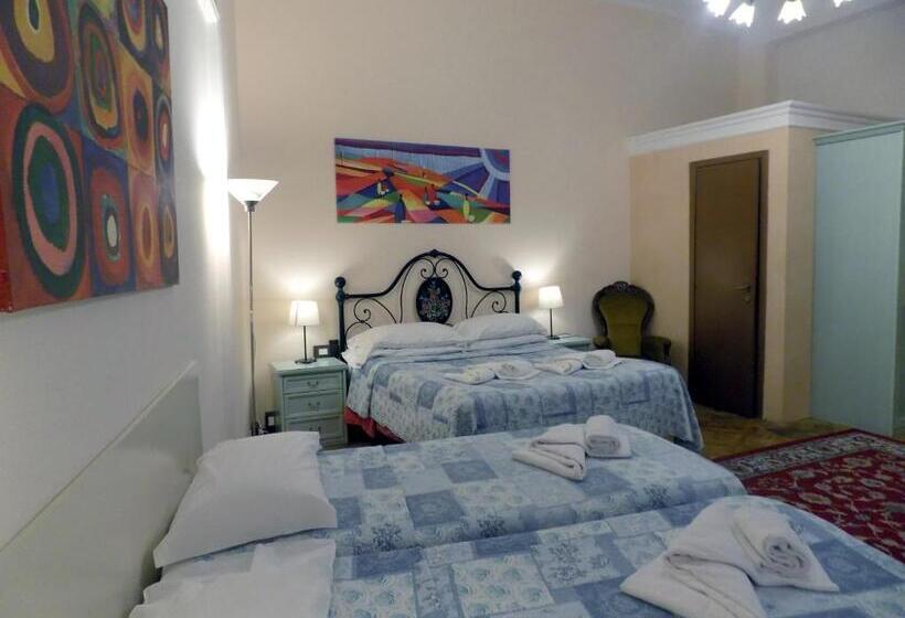 اتاق استاندارد چهار تخته, Il Pitti  Soggiorno