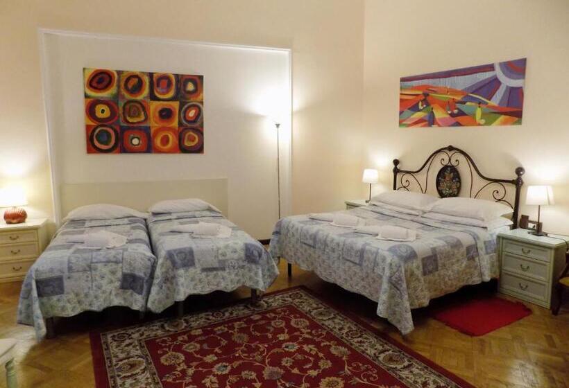 اتاق استاندارد چهار تخته, Il Pitti  Soggiorno