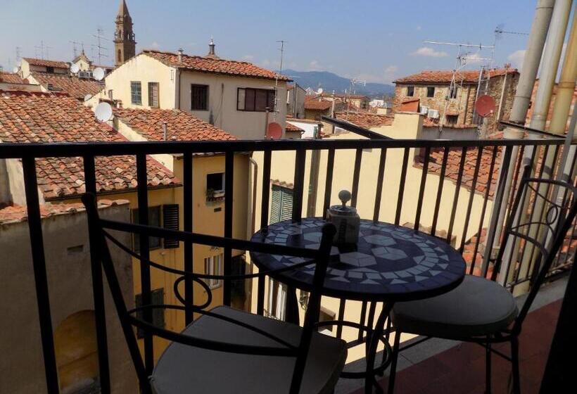 اتاق استاندارد با بالکن, Il Pitti  Soggiorno