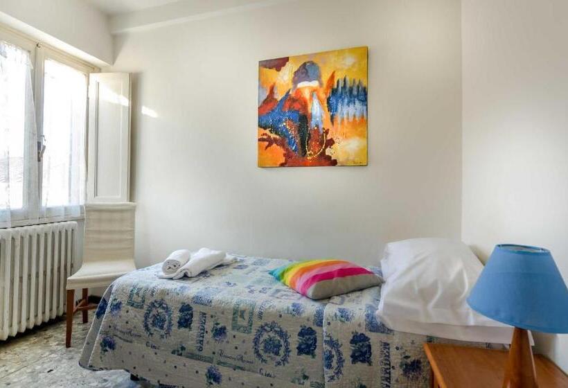 اتاق استاندارد یک تخته با سرویس بهداشتی مشترک, Il Pitti  Soggiorno