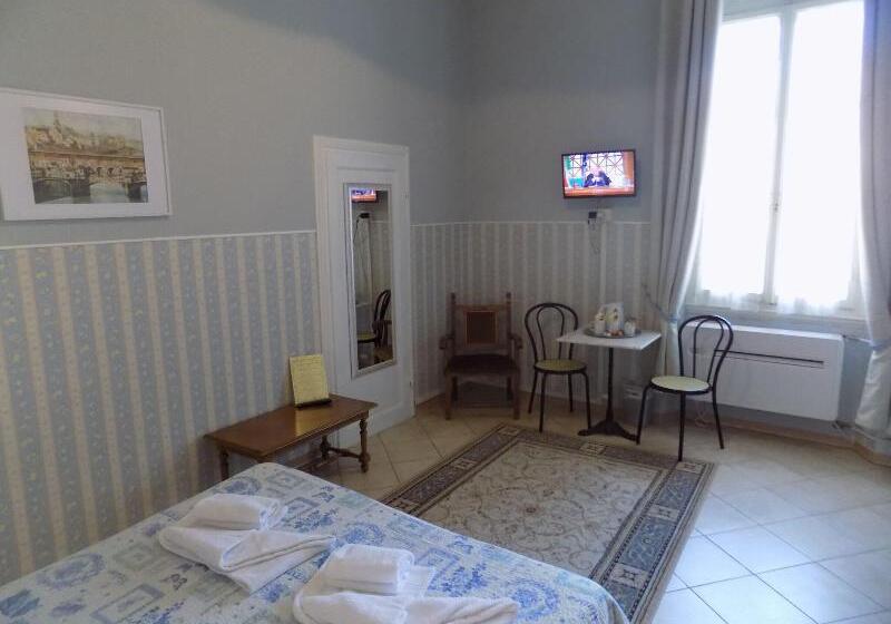 اتاق استاندارد با سرویس بهداشتی مشترک, Il Pitti  Soggiorno