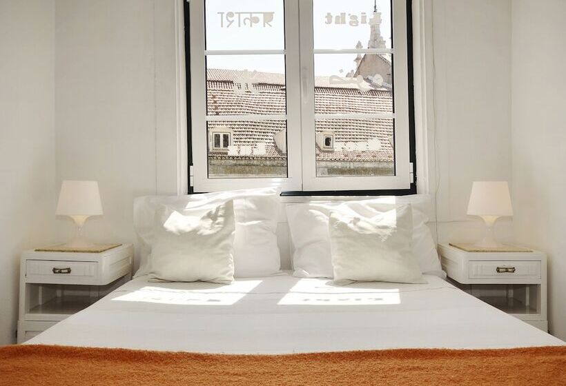 اتاق استاندارد با چشم‌انداز شهر, Lisbon Story Guesthouse