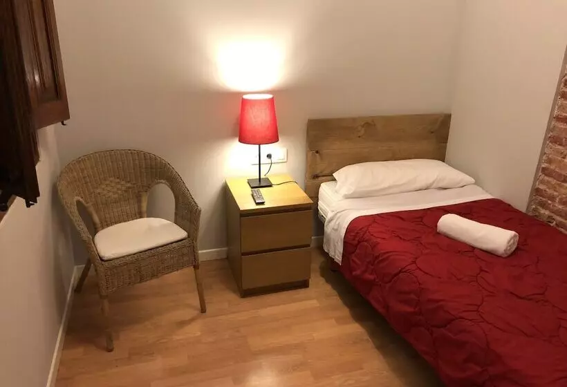 اتاق استاندارد یک تخته با سرویس بهداشتی مشترک, Paraiso Hostel