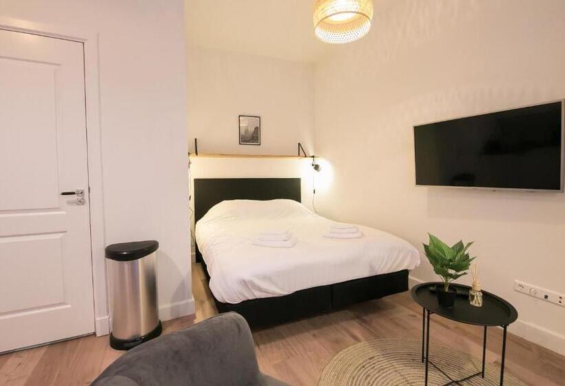 إستوديو قياسى سرير كينج, Four Star Apartments   Keizerstraat