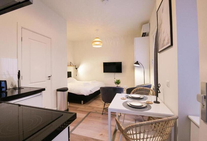 إستوديو قياسى سرير كينج, Four Star Apartments   Keizerstraat