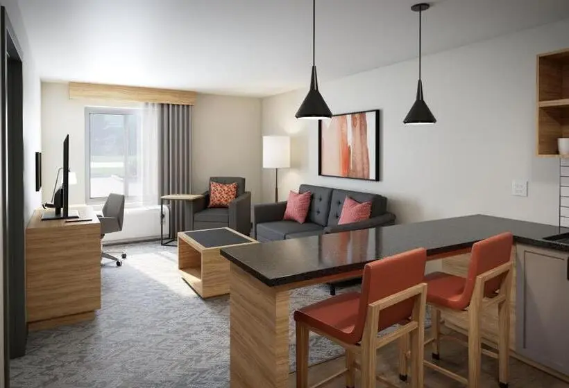 キングサイズベッドのスイートルーム, Candlewood Suites   Columbia, An Ihg