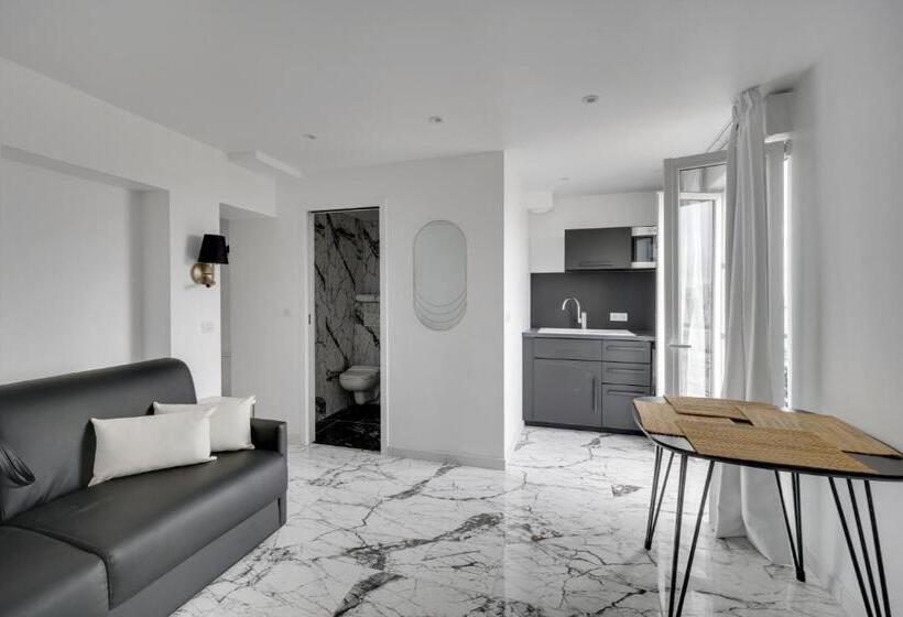 １ベッドルームのデラックスアパートメント, Le Bellevue