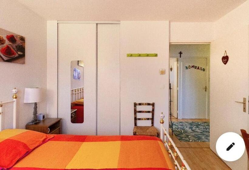 اتاق استاندارد با چشم‌انداز باغ, 2 Chambres B&b Près De L Aéroport Et Du Meett