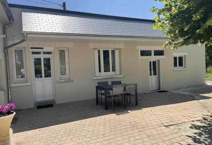 בית, חדר שינה 1, Les Roseaux A La Campagne Au Centre Des Chateaux De La Loire