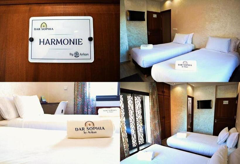 带阳台的三人标准间, Dar Sophia By Arkan Eljadida