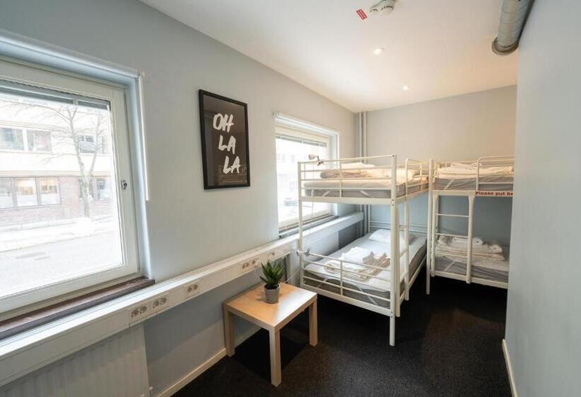 4인용 수피리어 룸, Stockholm Hostel