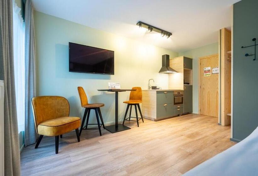 带1个卧室的公寓, Appart Hôtel En Ville