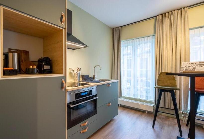 带1个卧室的高级公寓, Appart Hôtel En Ville