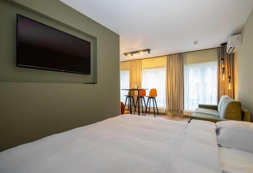 带1个卧室的高级公寓, Appart Hôtel En Ville