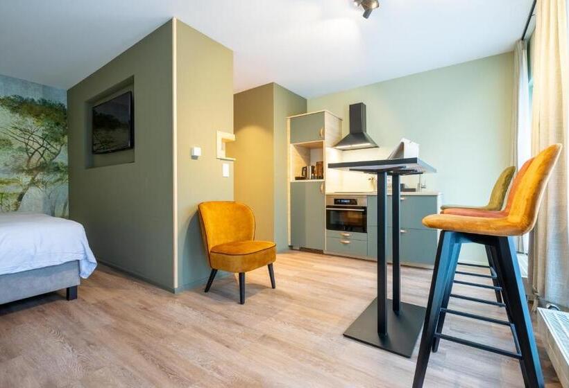 带1个卧室的高级公寓, Appart Hôtel En Ville