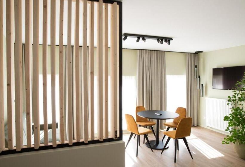 带1个卧室的豪华公寓, Appart Hôtel En Ville