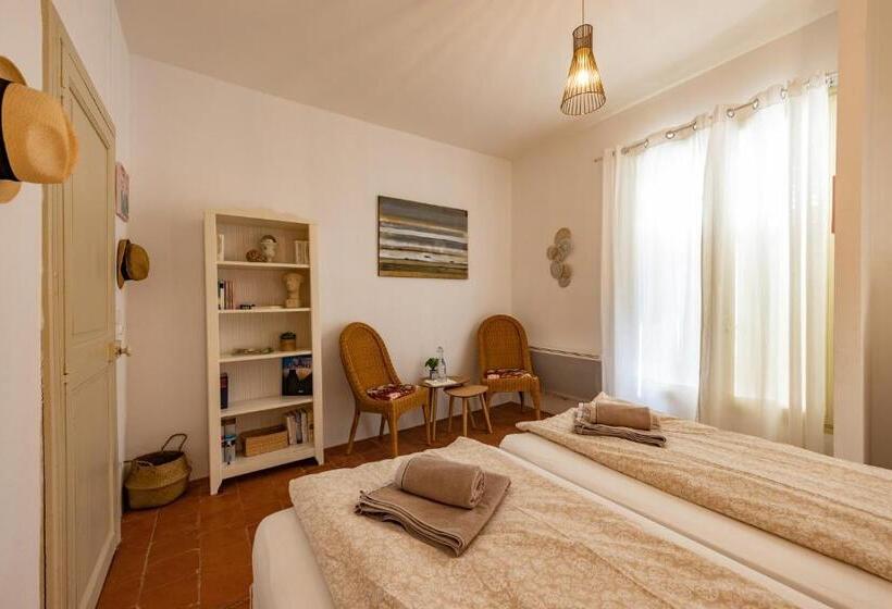 غرفة قياسية مطلّة علي الحديقة, Les Chambres Du Lavoir Vert