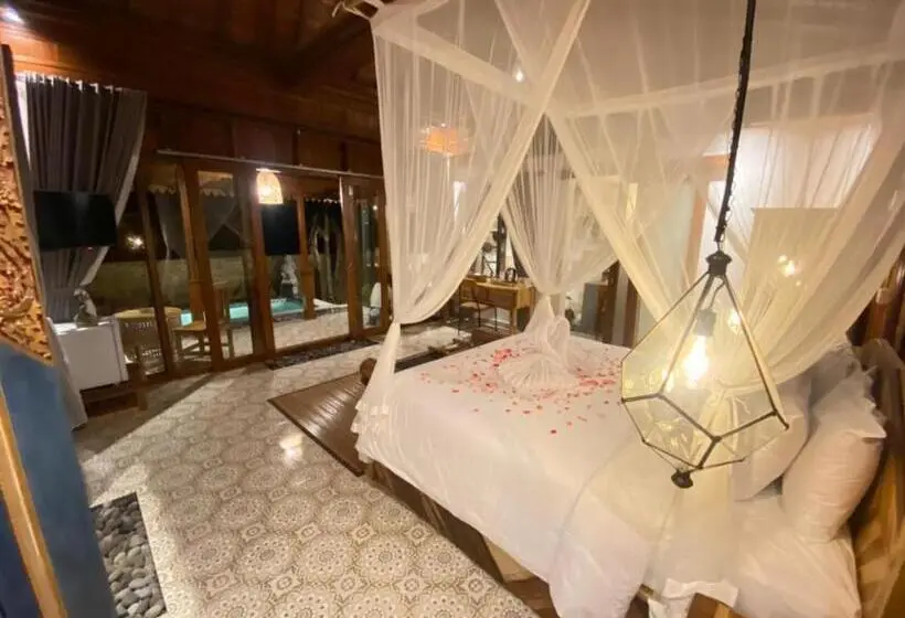 プール付き１ベッドルームヴィラ, Barong Bali Resort Ubud