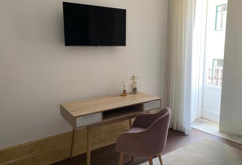 غرفة قياسية مزوَّدة بشُرفة, Pharmacia Guesthouse