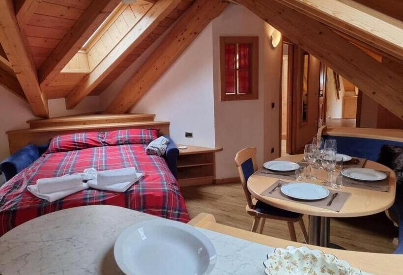 חדר סטנדרט עם מרפסת, Pian Schiavaneis B&b Apartament