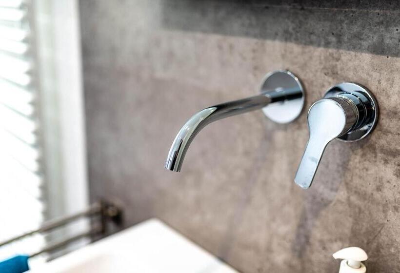 Huoneisto 1 Makuuhuone, Gästehaus Jagsttal