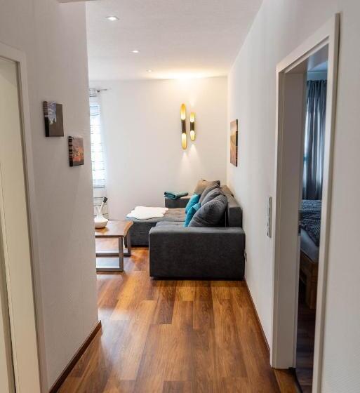 Huoneisto 1 Makuuhuone, Gästehaus Jagsttal