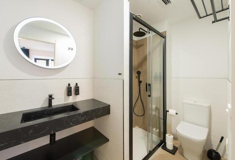 １階の１ベッドルームアパートメント, Santa Catalina Suites Gijón