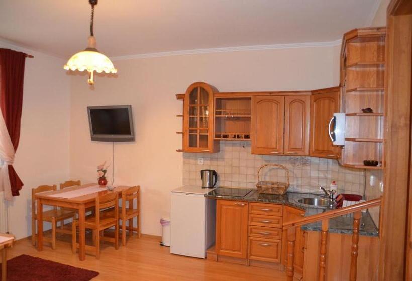 آپارتمان 1 خوابه با تراس, Vila Happy