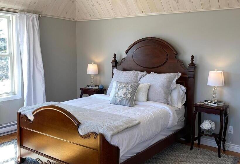 غرفة ديلوكس مطلّة علي البحر مزوَّدة بشُرفة, Beach Street Inn