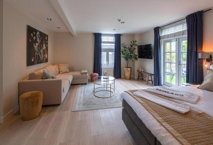 주니어 스위트 발코니, Grandcafé Boutique Hotel Eemland