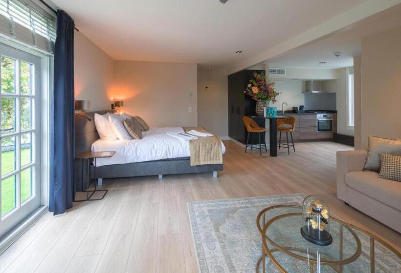 주니어 스위트 발코니, Grandcafé Boutique Hotel Eemland