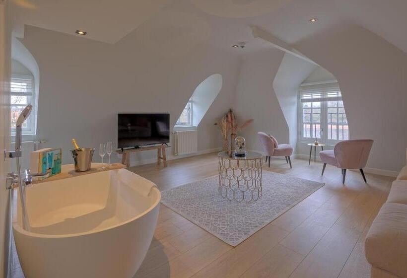 디럭스 스위트, Grandcafé Boutique Hotel Eemland