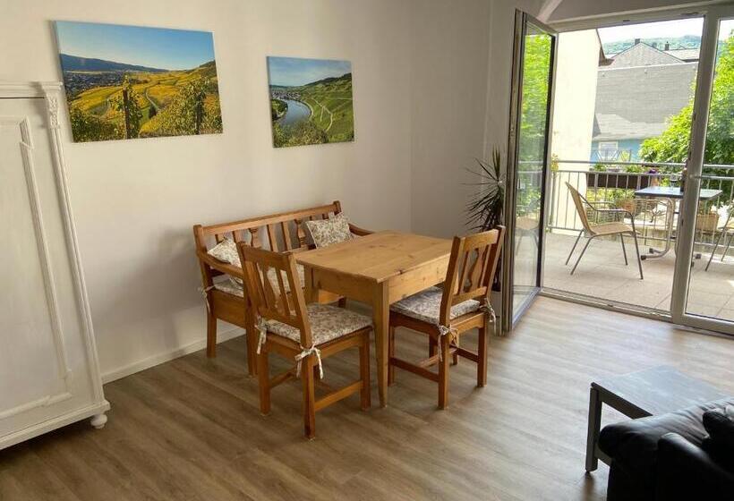 带1个卧室的带阳台的公寓, Weinquartier Kröv