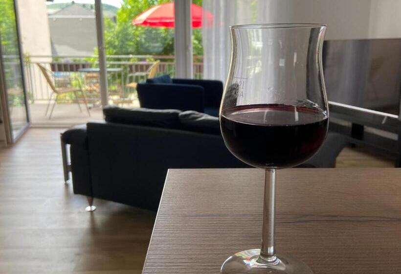 带1个卧室的带阳台的公寓, Weinquartier Kröv