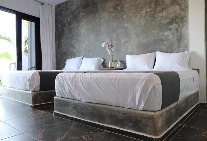 غرفة سوبيريور مطلّة علي البحر, Lunazul Hotel By Rotamundos