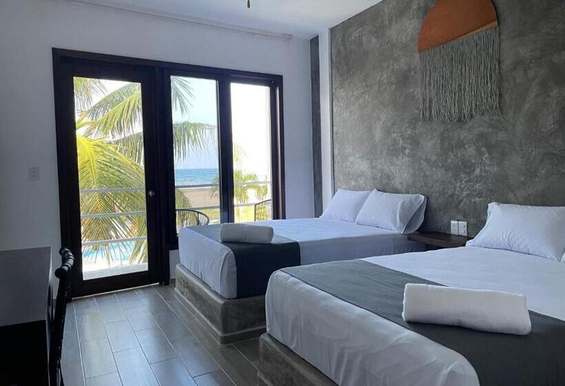 غرفة ديلوكس مطلّة علي البحر, Lunazul Hotel By Rotamundos