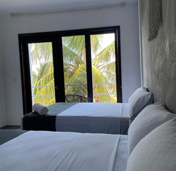 غرفة ديلوكس مطلّة علي البحر, Lunazul Hotel By Rotamundos